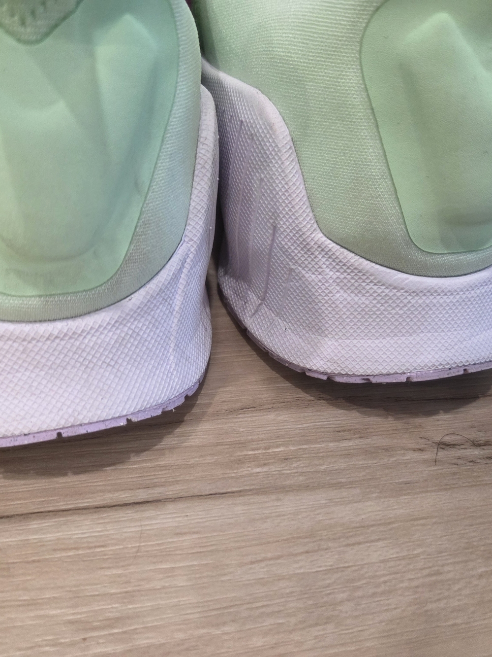 Nike Women's Pink Mint Blue Athletic Sneakers - Picture 4 of 7